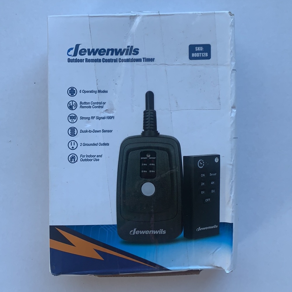 Outdoor/Indoor Remote Control Countdown Timer. New - Picture 11 of 11
